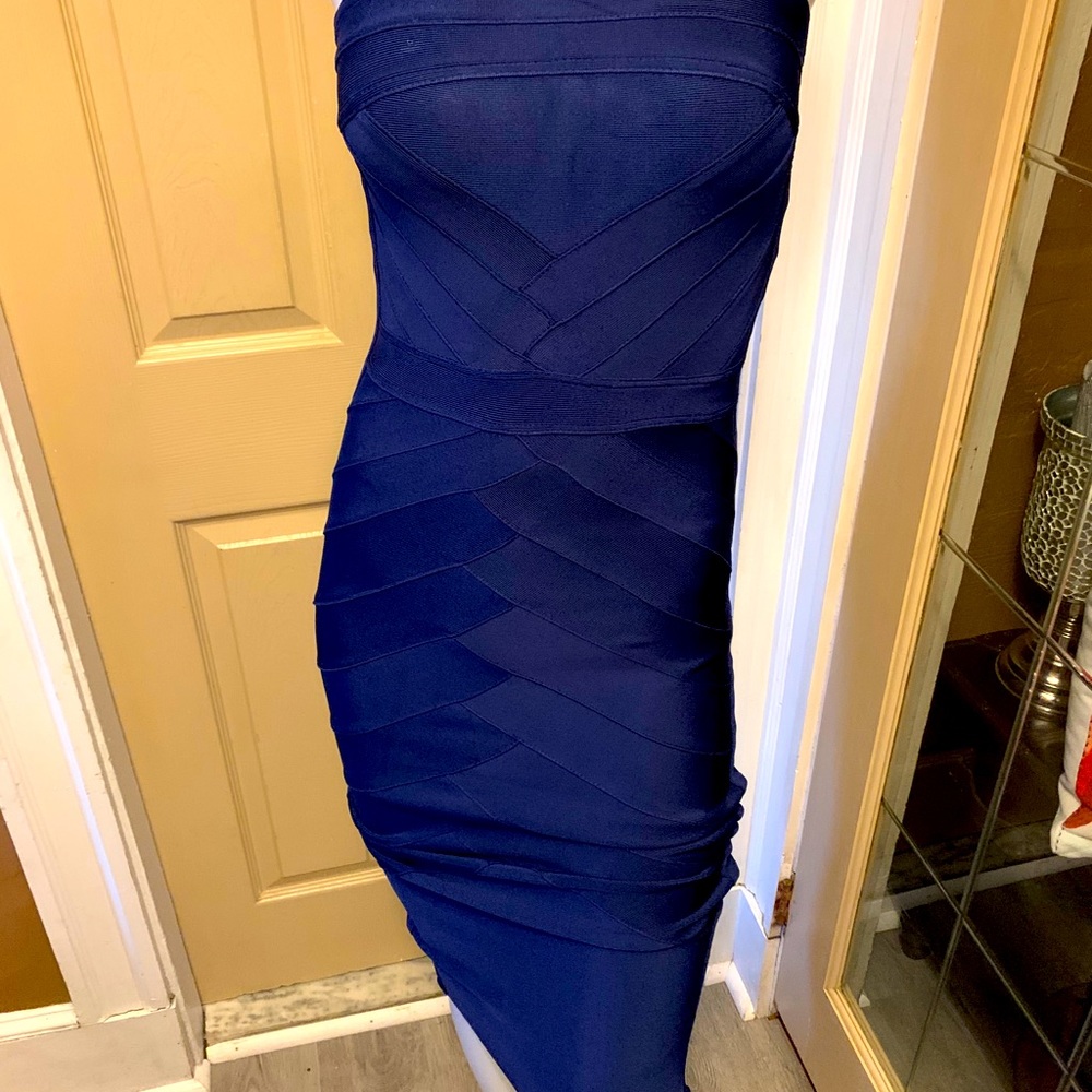 Blue dress